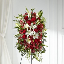 The Everlasting Memory Standing Spray from Visser's Florist and Greenhouses in Anaheim, CA